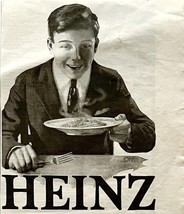 1920 Heinz 57 Oven Baked Beans Advertisement Food Ephemera 15.25 x 5.5&quot; - $19.99