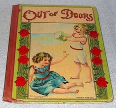 Out of Doors Alphabet and Short Stories Children's Book Donohue ca 1900 - £15.92 GBP