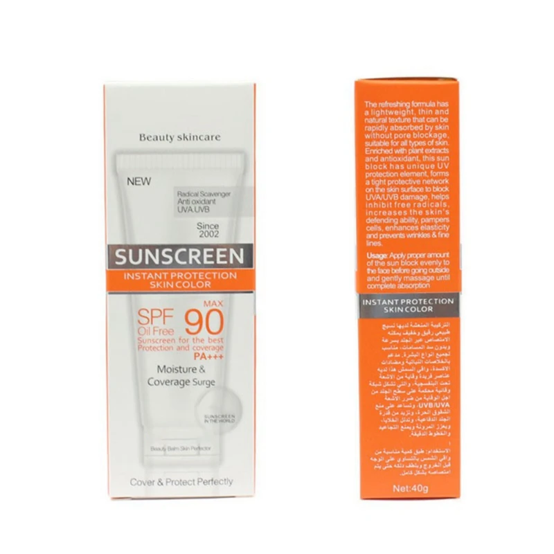 Summer Sunscreen B Facial Skin Care Suns B Sunblock Spf Max 50 / 90 B Free prote - £18.68 GBP