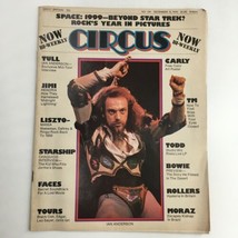 Circus Magazine December 9 1975 Ian Anderson &amp; Jimi Hendrix, No Label - $31.30