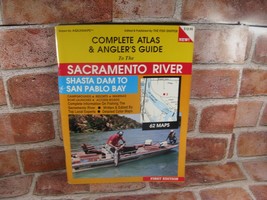 Complete Atlas Angler&#39;s Guide Sacramento River Shasta Dam Fish Sniffer Maps 1988 - £22.40 GBP