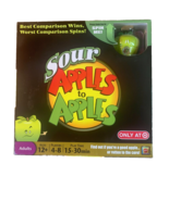 SOUR APPLES TO APPLES GAME~MATTEL~TARGET EXCLUSIVE 2010~COMPLETE: Discon... - £23.64 GBP