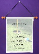 Golfer&#39;s Serenity Prayer - Personalized Wall Hanging (912-1) - £15.72 GBP