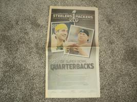 Pittsburgh Steelers &amp; Packers Super Bowl XLV Quarterback Snapshots, 2/6/2011 - £13.20 GBP