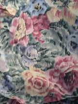Eileen West Martex Victorian Tapestry 1988 Reversible Quilt Bedspread Si... - $42.75