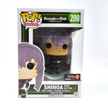 Funko Pop Seraph of the End Shinoa with Scythe #200 Gamestop With Protector - £20.83 GBP