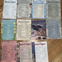 1943 Reader&#39;s Digest Magazines Lot Of 11 Issues - £15.93 GBP
