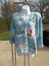 DESIGN OPTIONS PHILLIP&amp;JANE GORDON SAILING SWEATER XL - $119.99