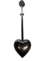 Heart-Shaped Stainless Steel Tea Infuser With Decorative Handle 7 Inches... - $13.83