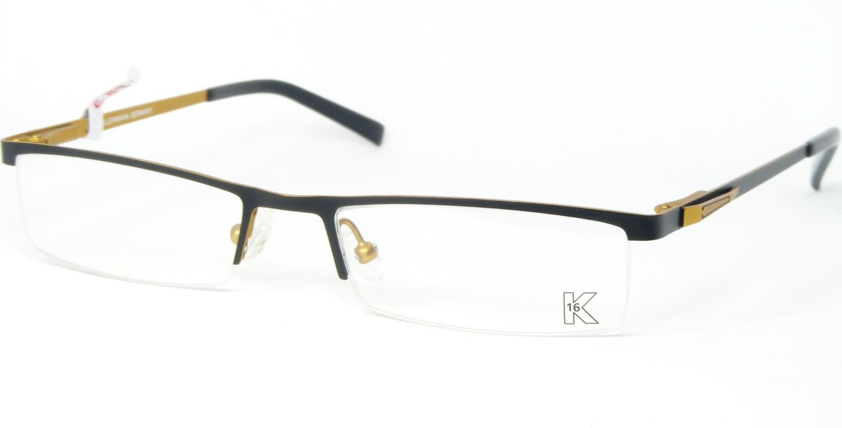 Brillenmann K16 K1171 526 NERO OPACO OCCHIALI STRUTTURA 51-17-135 Germania - $56.42