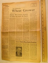 Newspaper THE OKLAHOMA WHEAT GROWER Nov, 1962 [Y59Vb1b] - $11.97