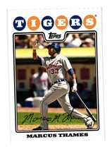 2008 Topps #641 Marcus Thames Detroit Tigers - £2.37 GBP