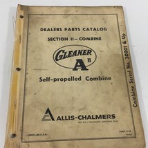 Genuine Gleaner AII Self Propelled Combine Section 2 Part Catalog D-64 1967 - $39.99