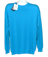 CP. Company  Italy Sweater Turquoise Cotton Men&#39;s Shirt Size US 40 EU 50 - £74.46 GBP