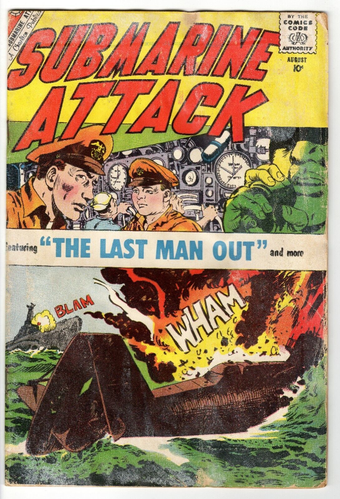 Primary image for Submarine Attack #23 ORIGINAL Vintage 1960 Charlton Comics