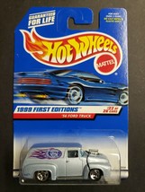 1999 Hot Wheels 1956 Ford Truck #927 22 of 26 First ED. Delivery Silver  HW8 - £7.81 GBP