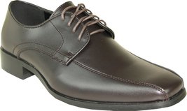 VANGELO TUX-5 Wrinkle Free Mens Dress Shoes Bicycle Toe Brown Matte - $937.75 MXN+