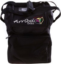 Arriba AC-115 PADDED Protective CASE nylon Bag 9.5&quot;x9.5&quot;x13&quot; DJ Gear light AC115 - £67.08 GBP