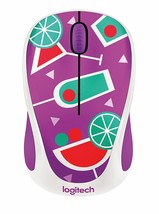 Logitech - Design Collection Limited Edition Wireless Compact Mouse with Colorfu - £28.05 GBP