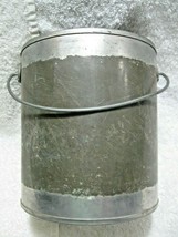 Vintage Collectible Display Authentic 2 Quart TIN PAIL-Crafts-Movie Prop-Home!!! - £15.01 GBP