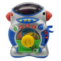 LeapFrog Toddler&#39;s Learning Screen Musical KARAOKE Radio/Boombox Works - $43.53
