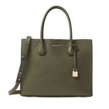 Michael Kors Mercer Large Convertible Tote Purse Bag in Olive NWT MSRP $298 - £237.73 GBP