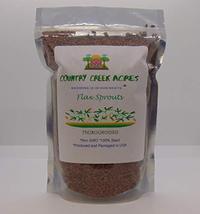Flax Seed, Sprouting Seeds, Microgreen, Sprouting, 7 OZ, Non GMO - Country Creek - £6.38 GBP