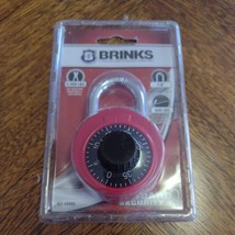 BRINKS Standard Security 1-7/8&quot; Dial Combination Padlock New - $5.00