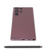 Samsung Galaxy S22 Ultra 5G 256GB SM-S908 (DEMO UNIT) Burgundy - $5,511.80 MXN