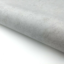 Concrete Cement Look Wallpaper Gray Contact Paper Self Adhesive Wallpaper  - £16.20 GBP