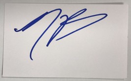 Michael B. Jordan Signed Autographed 3x5 Index Card - HOLO COA - £15.69 GBP