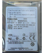 TOSHIBA MK8025GAL 80GB hard drive disk 1.8"ZIF HDD For HP Compaq mini700... - $27.68