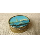 Vintage Handpainted Venezia Mini Pill Box - $267.56 MXN