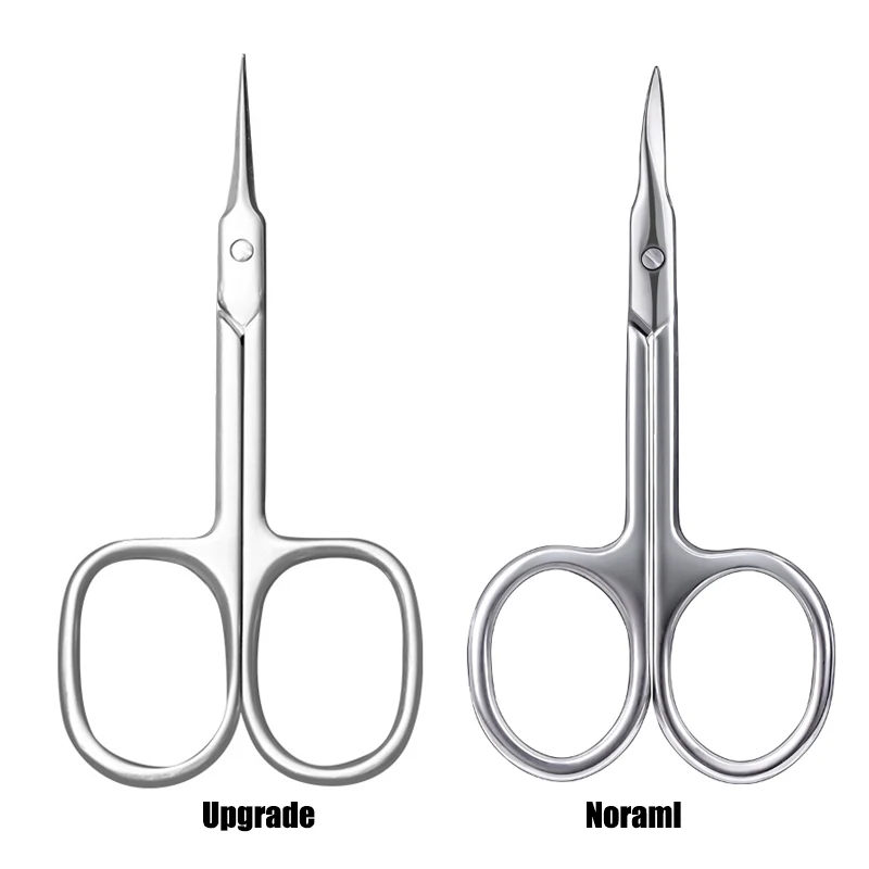 Sporting New Stainless Steel Curved Tip Thin Blade Cuticle Scissors Nail Clipper - £23.62 GBP
