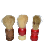 Vtg Made-Rite Shaving Brush #7 Pure Bristle USA Shaving Brush + 2 more lot - £15.20 GBP