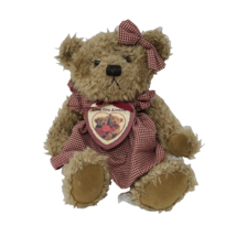 Zondervan Gifts Plush 1996 Love One Another Teddy Bear w Psalm Heart Stuffed Toy - £15.10 GBP