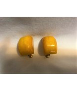 Amber Screw-Back Earrings - $77.95 CAD