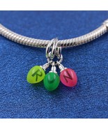 925 Sterling silver Stranger Things Glow-in-the-dark Run Dangle Charm 79... - $27.16 CAD
