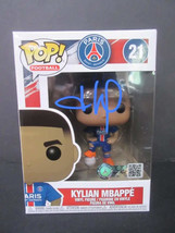 Kylian Mbappe Signed Funko Pop Direct COA Paris Saint Germain  - £338.19 GBP