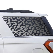 Fits Ford Expedition 2018-2022 Window Leopard Cheetah Cow Paw Star Decal Sticker - $49.99