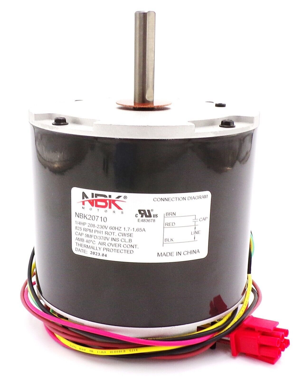 MOTOR , REPLACES YORK S1-02440899000, F48AA68A50 208/230V 1/4 HP, 20710 - $141.56