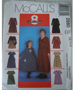 McCall’s Children’s &amp; Girls Dress In Two Lengths Size 3-6 #2880 Uncut - $6.84 CAD