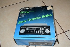 Sony ES-R18 /FM/AM 1980s Cassette Car Stereo New In Box Vintage Attic Find 517a1 - £179.66 GBP