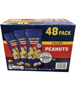 Planter&#39;s Salted Peanuts,  48 Ct / 1 Oz - $22.91