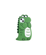 Cute Crocodile Soft Silicone iPhone Case - Suitable for iPhone 12 / 12 Pro - $31.50 CAD