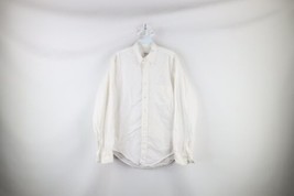 Vintage 50s Streetwear Mens 15.5 35 Taper Contoured Collared Button Shirt USA - £38.89 GBP