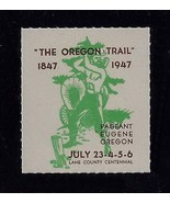 Cinderella Poster Stamp Oregon Trail Lane County Centennial July 23-26 1... - $5.43 CAD