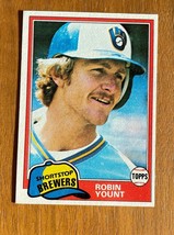 1981 Topps Robin Yount #515 Baseball Card - £1.57 GBP