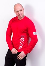 Pullover (men’s), Any season,  Nosi svoe 8631-036-33 (chervonyj) - $38.95