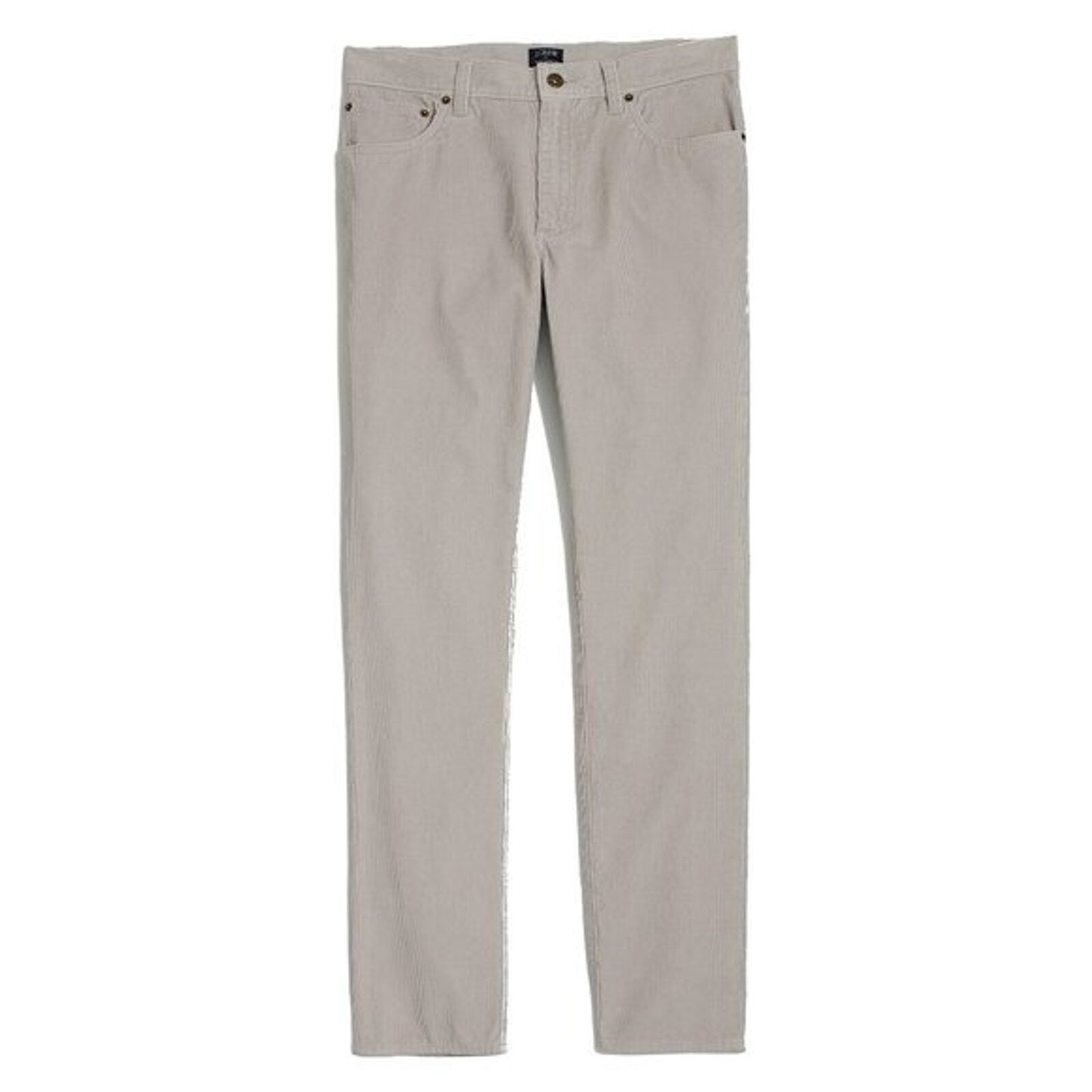 Primary image for NWT Womens Size 38 38x32 J. Crew Gray The Driggs Classic Corduroy Pants